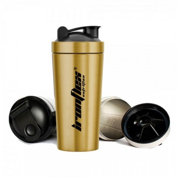 IronFlex Shaker Steel 750 мл gold​